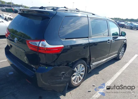 2017 Toyota Sienna Xle 7 Passenger from USA, damaged, VIN 5TDDZ3DC8HS159886